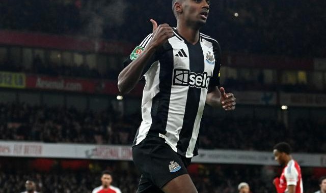 标价1.5亿英镑，伊萨克是不是“英超第一中锋”？