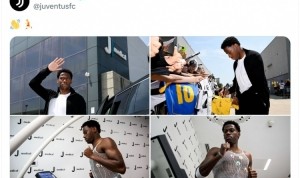 竞技宝下载-新援来了！尤文官方晒乔纳森-戴维体检照